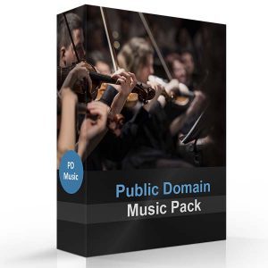 product cover of the public domain music library cover
